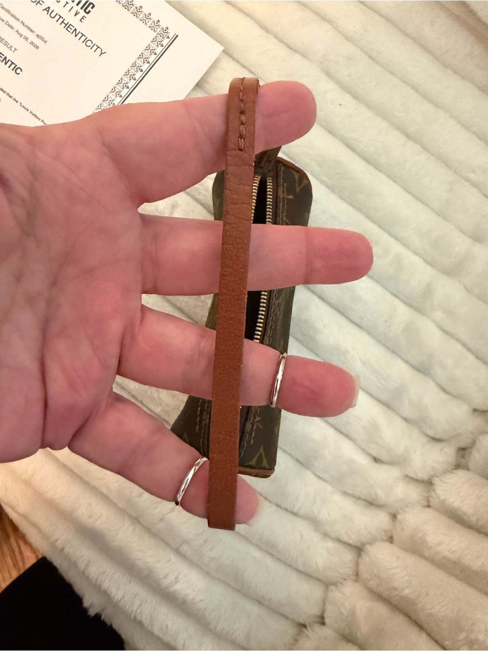 Louis Vuitton Monogram Papillon Mini Pouch - Picture 5 of 6